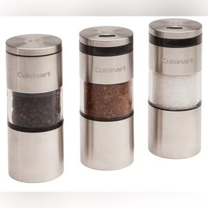 Cuisinart Silver Spice Grinder and Shaker Trio
